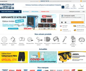 Centrale-Directe.fr(Bienvenue sur nos serveurs) Screenshot