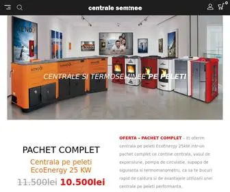 Centrale-Seminee.ro(Magazin online de centrale si seminee) Screenshot