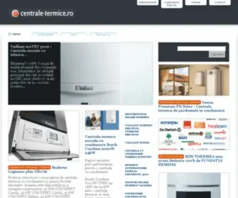 Centrale-Termice.ro(Documentatii si prezentari centrale termice) Screenshot