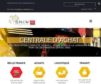 Centraleachatexport.com(SNIW, centrale d'achat export) Screenshot