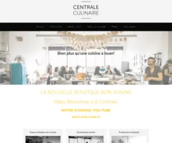 Centraleculinaire.ca(Centraleculinaire) Screenshot