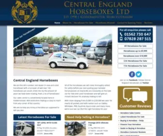 Centralenglandhorseboxes.co.uk(Horseboxes For Sale) Screenshot