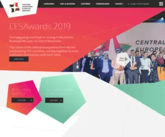 Centraleuropeanstartupawards.com(Central European Startup Awards) Screenshot