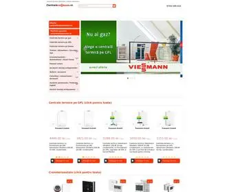 Centraleviessmann.ro(Magazin online cu centrale termice Viessmann) Screenshot