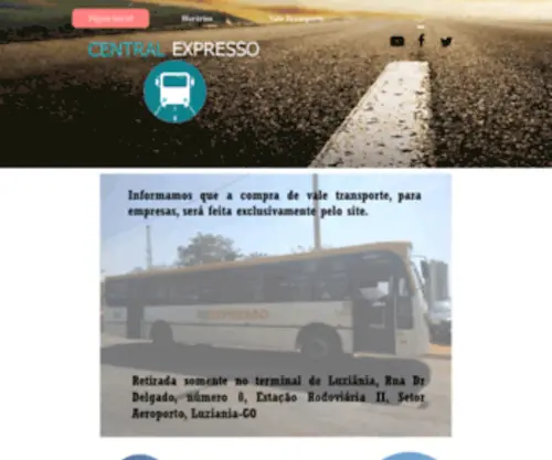 Centralexpresso.com(Central Expresso) Screenshot