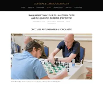 Centralflchess.org(Central Florida Chess Club) Screenshot