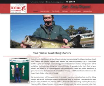 Centralfloridabasscharters.com(Leesburg, Clermont, Mount Dora, The Villages, Tavares, and Orlando Bass Fishing GuideCentral Florida Bass Fishing Charters) Screenshot