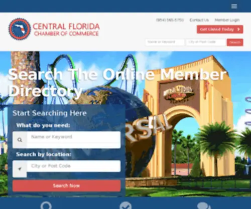 Centralfloridachamber.com(Local Businesses Directory) Screenshot