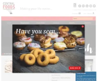 Centralfoods.co.uk(Central foods ltd) Screenshot