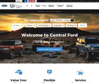 Centralfordplainfieldct.com(Central Ford) Screenshot