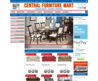 Centralfurnitureonline.com(Central Furniture Mart) Screenshot