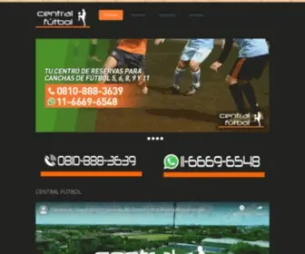 Centralfutbol.com.ar(Cesped sintético) Screenshot