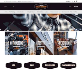 Centralharley-Davidsonwebwinkel.nl(De Harley) Screenshot