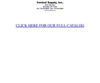 Centralhba.com(Central Supply Inc) Screenshot