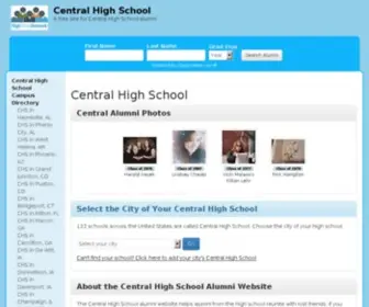 Centralhighschoolalumni.com(Central High School) Screenshot