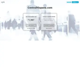 Centralhispana.com(Domain name) Screenshot