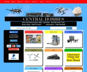 Centralhobbies.com(Central Hobbies) Screenshot