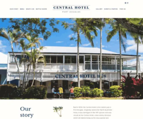 Centralhotelportdouglas.com.au(CENTRAL HOTEL) Screenshot