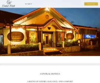 Centralhotels.in(Central Hotels) Screenshot