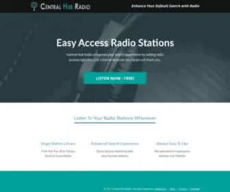 Centralhubradio.com(Central Hub Radio) Screenshot