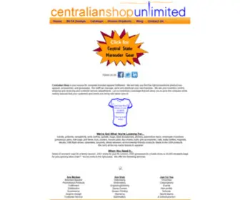 Centralianshop.com(Screen printing) Screenshot