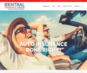 Centralinsurancegroup.ca(Insurance Group) Screenshot