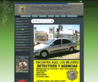 Centralinv.com.ar(Detectives Privados) Screenshot