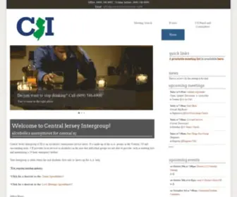 Centraljerseyintergroup.org(Central Jersey Intergroup) Screenshot