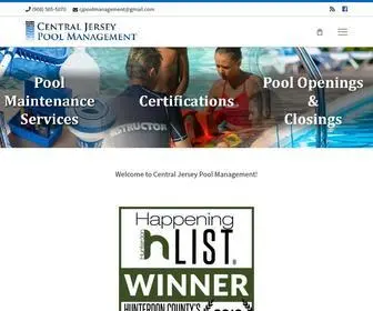Centraljerseypoolmanagement.com(Central Jersey Pool Management) Screenshot