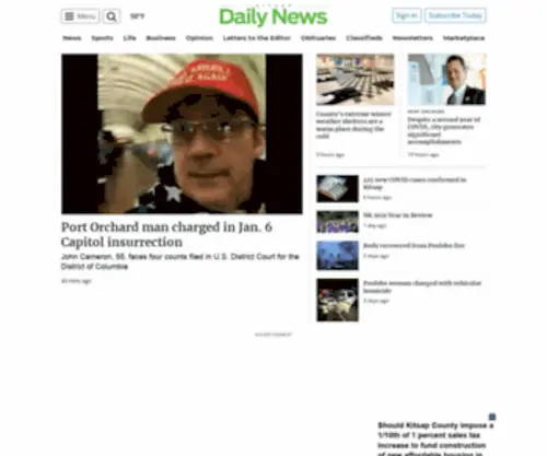 Centralkitsapreporter.com(Kitsap Daily News) Screenshot