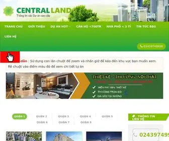 Centralland.com.vn(CentralLand®) Screenshot