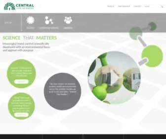 Centrallifesciences.com(Central Life Sciences) Screenshot