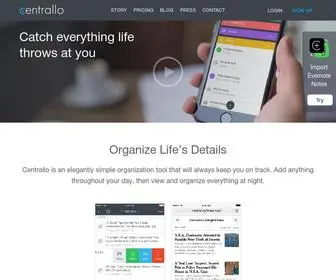 Centrallo.com(Your life) Screenshot