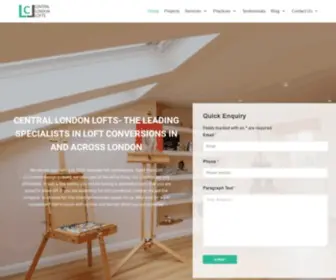 Centrallondonloft.co.uk(Central london lofts) Screenshot