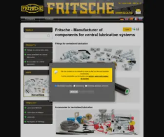 Centrallubrication.com(Hersteller Schmiertechnik) Screenshot