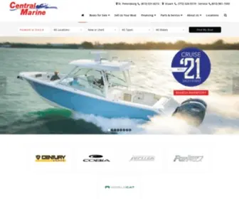 Centralmarinestuart.com(Central Marine St) Screenshot