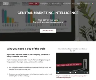 Centralmarketingintelligence.com(Central Marketing Intelligence) Screenshot