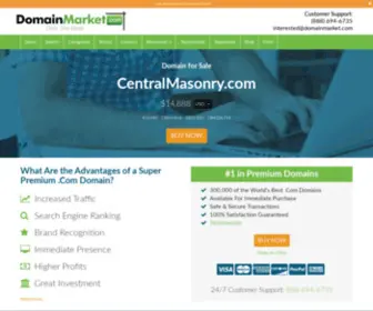 Centralmasonry.com(Buy a Domain Name) Screenshot