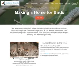 Centralmdaudubon.org(Audubon Society of Central Maryland) Screenshot