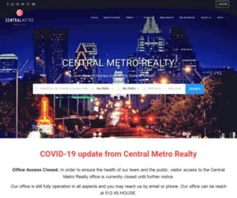 Centralmetro.com(Central Metro Realty) Screenshot
