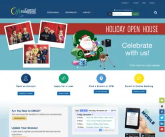 Centralmnfcu.org(Central Minnesota Credit Union) Screenshot
