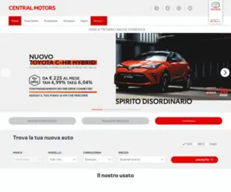 Centralmotors-Toyota.it(Concessionario Toyota Torino e Collegno) Screenshot