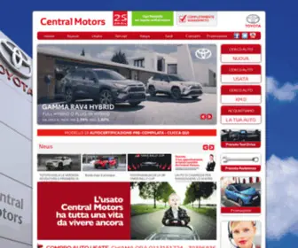 Centralmotorstorino.it(TOYOTA TORINO) Screenshot