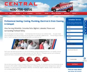 Centralmt.com(Central Heating) Screenshot