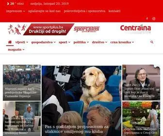Centralna.ba(Naslovna) Screenshot