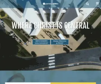 Centralnc.org(Central church) Screenshot