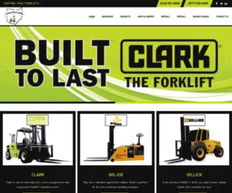 Centralohioforklifts.com(Central Ohio Forklifts) Screenshot