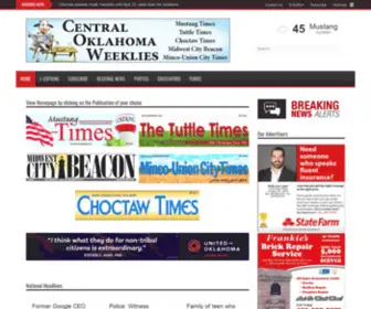 Centraloklahomaweeklies.com(Centraloklahomaweeklies) Screenshot