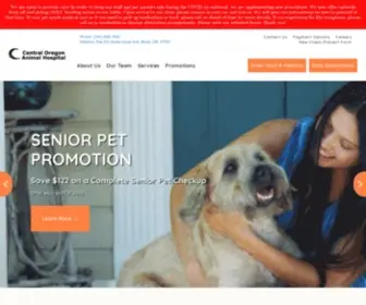 Centraloregonvet.com(Central Oregon Animal Hospital) Screenshot