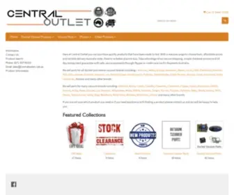 Centraloutlet.com.au(Central Outlet) Screenshot